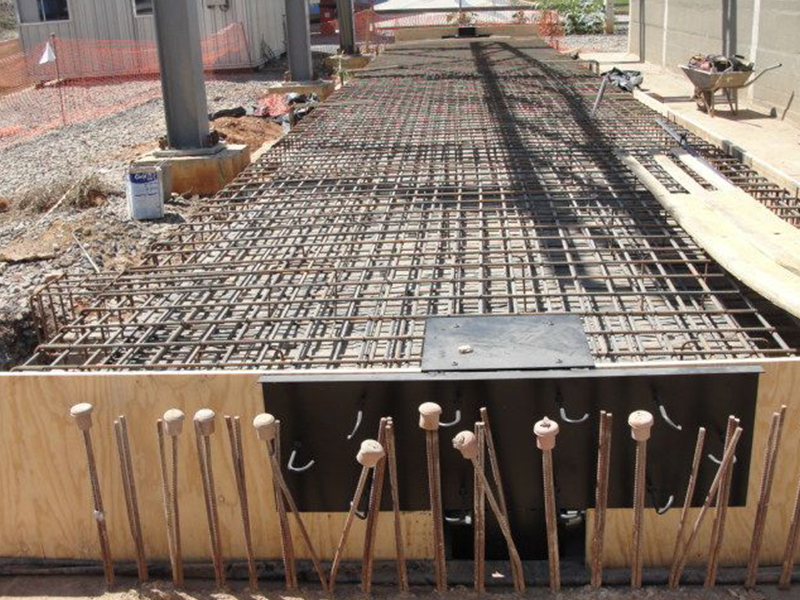 Recuperação em estrutura de concreto da empresa CSN